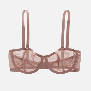 CUUP Balconette Bra - Taupe, Size 32B